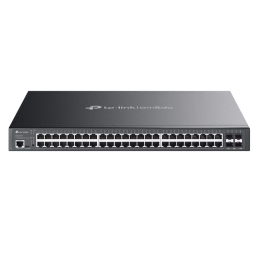 TP-LINK (SG3452XMPP) Omada 48-Port Gigabit and 4-Port 10GE SFP+ L2+ Managed Switch with 40-Port PoE+ & 8-Port PoE++, Rackmountable TP-LINK (SG3452XMPP) Omada 48-Port Gigabit and 4-Port 10GE SFP+ L2+ Managed Switch with 40-Port PoE+ & 8-Port PoE++, Rackmountable
